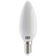 Лампа светодиодная C35 свеча матовая 7Вт 230В 3000К E14 серия 360°  LLF-C35-7-230-30-E14-FR  IEK