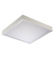 Светильник люминесцентный накладной TL418 OL EL 620x620x85мм без ламп IP20 опал  10256  TechnoLux