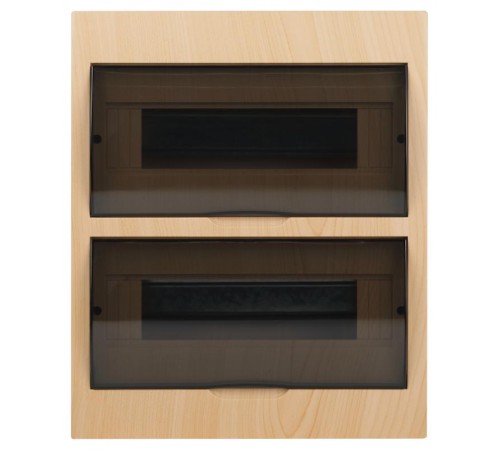 Корпус пластиковый навесной  ECO VILLAGE ЩРН-П-24 IP41 сосна   Б0055549  ЭРА