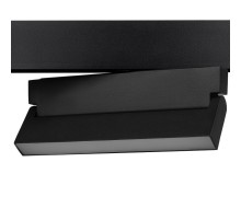 Магнитный трековый светильник TRM20-2-22-12W3K-B для системы NOVA 48V 12Вт 3000К заливающий свет черный  Б0054805  ЭРА