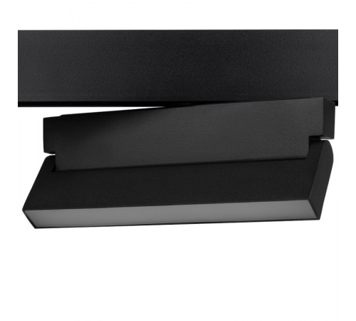 Магнитный трековый светильник TRM20-2-22-12W3K-B для системы NOVA 48V 12Вт 3000К заливающий свет черный  Б0054805  ЭРА