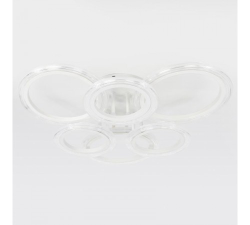 Светильник потолочный светодиодный  Модерн Ring CLL-1-90-RC WH с ДУ 90W 3000-6500К белый  Б0069749  ЭРА