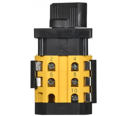 Переключатель кулачковый стандартная рукоятка 10А схема 110  MI-CS10-010-110  IEK