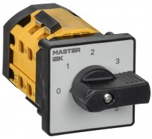 Переключатель кулачковый стандартная рукоятка 10А схема 110  MI-CS10-010-110  IEK