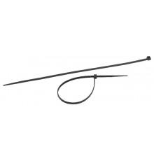 Кабельная стяжка 5х350 Чёрный Black (100 штук) (100 pcs)  Б0039396  ЭРА