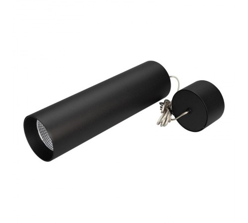 Светильник SP-POLO-HANG-LONG300-R85-15W Day4000 (BK-BK, 40 deg)  027372  Arlight