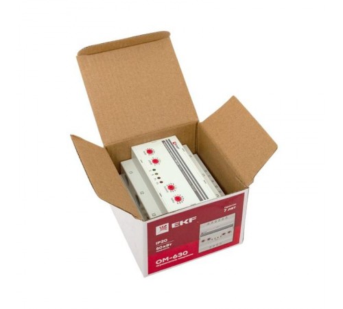 Ограничитель мощности 3-фазный ОМ-630  PROxima  rel-pl-630  EKF