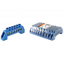 Шина "N" нулевая в изоляторе 8х12мм 6 групп   SQ0801-0022  TDM