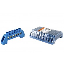 Шина "N" нулевая в изоляторе 8х12мм 6 групп   SQ0801-0022  TDM