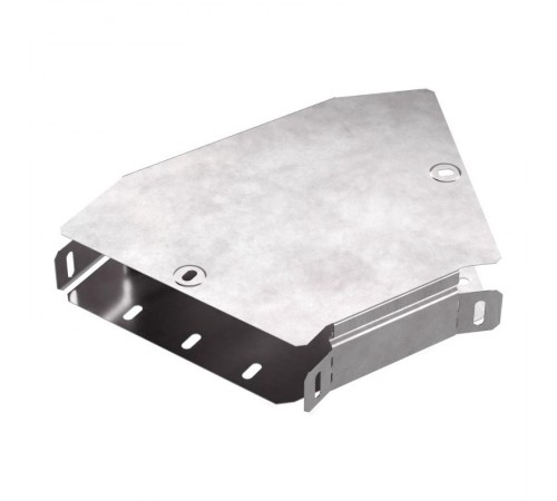 Угол горизонтальный 45 градусов с крышкой Стандарт 200х50  PR16.0522  Промрукав