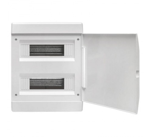 Щит распределительный ЩРВ-П-24 (пром. упаковка) белая дверца IP41 Basic  pb-v-24w-bas  EKF