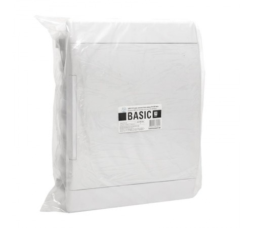 Щит распределительный ЩРВ-П-24 (пром. упаковка) белая дверца IP41 Basic  pb-v-24w-bas  EKF