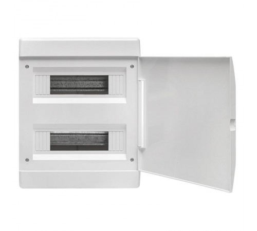 Щит распределительный ЩРВ-П-24 (пром. упаковка) белая дверца IP41 Basic  pb-v-24w-bas  EKF