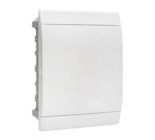 Щит распределительный ЩРВ-П-24 (пром. упаковка) белая дверца IP41 Basic  pb-v-24w-bas  EKF