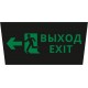 Пиктограмма ДСО-101-IP65 "Выход - влево черный фон"  62300DEK  DEKraft