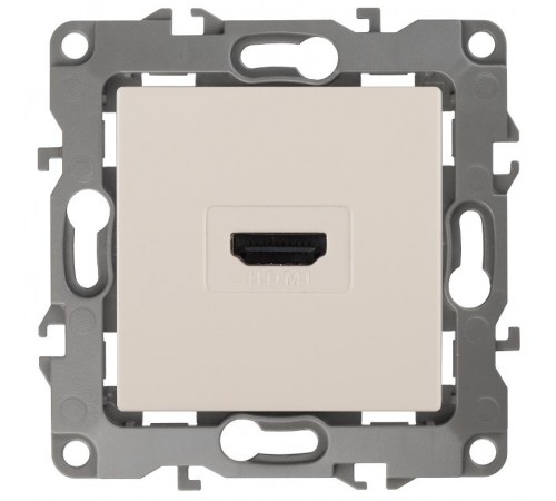 Розетка HDMI 12-3114-02  ,  слоновая кость  Б0027482  ЭРА