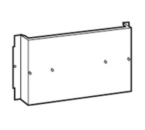 Пластина XL3 800/4000 - для комплектов от 1 до 3 DPX 250 или DPX 630 с УЗО фикс. исполнения - верт. монтаж - 36 модулей  020672  Legrand