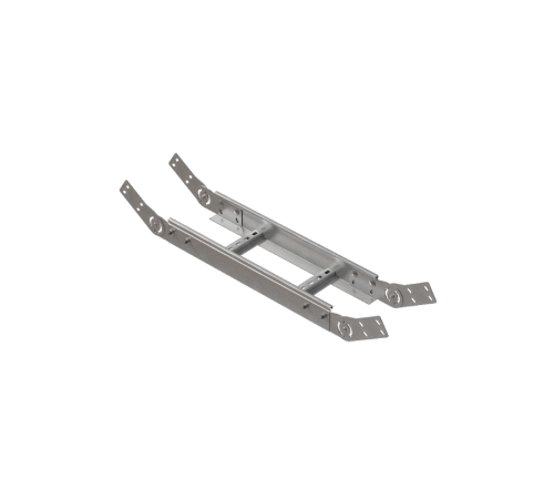 Вертикальный шарнирный угол 80х100х2,0 мм N  LSHL80-100-2.0 N  КМ - профиль