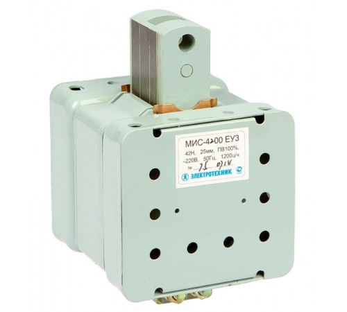 МИС-4200 ЕУ3, 220В, толкающее исполнение, ПВ 100%, IP20, с жесткими выводами, электромагнит  (ЭТ)  ET053658  Электротехник