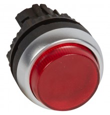 Головка с пружинным возвратом  22,3 - Osmoz - для комплектации - с подсветкой - с выступающим толкателем - красный  024011  Legrand