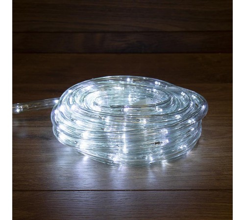 Дюралайт LED, фиксинг (2W), 24 LED/м, белый, 25 м  121-323-14  NEON-NIGHT