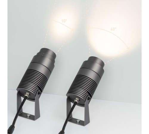 Светильник ALT-RAY-ZOOM-R75-18W Day4000 (DG, 10-40 deg, 230V) (Arlight, IP67 Металл, 3 года)  032561  Arlight