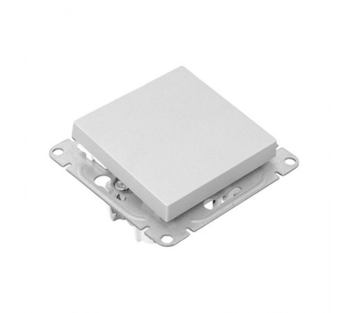 Механизм выключателя, одноклавишный, перекрёстный, алюминий Эпика EKF  UP1-SWA-12  EKF