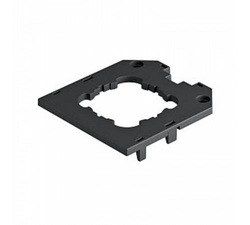Накладка монтажной коробки UT3 для стандартных устройств EKR 50 мм 82,5x76 мм (полиамид,черный) (UT3 D1)  7408781  OBO Bettermann
