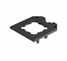 Накладка монтажной коробки UT3 для стандартных устройств EKR 50 мм 82,5x76 мм (полиамид,черный) (UT3 D1)  7408781  OBO Bettermann