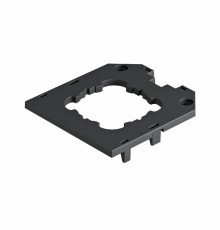 Накладка монтажной коробки UT3 для стандартных устройств EKR 50 мм 82,5x76 мм (полиамид,черный) (UT3 D1)  7408781  OBO Bettermann