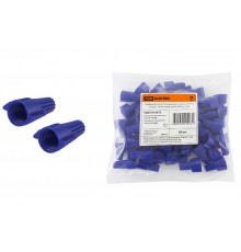 Соединительный изолирующий зажим СИЗ-Л-2 12 мм2 с лепестками синий (50 шт)   SQ0519-0012  TDM