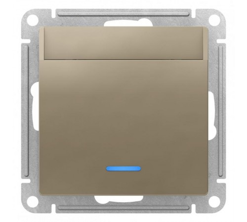 AtlasDesign Шампань Выключатель карточный, механизм  ATN000567  SE