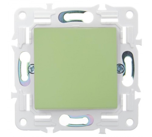 SKANDY Выключатель 1-клавишный 10А SK-V01M мятный  SK-V10-0-10-K06  IEK