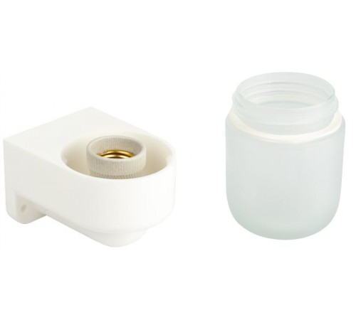 Светильник  НББ 01-60-003 для бани и сауны полиамид/стекло угловой IP65 E27 max 60Вт белый НПБ400  Б0070941  ЭРА