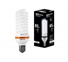Лампа энергосберегающая КЛЛ  85Вт Е40 4200К cпираль FS 85х265мм  SQ0323-0075  TDM