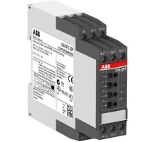 Реле контроля тока CM-SFS.22S (Imax и Imin) (диапаз. изм. 0.3-1.5 А, 1- 5A, 3-15A) питание 24-240В AC/DC, 2ПК, винтовые клеммы  1SVR730760R0500  ABB