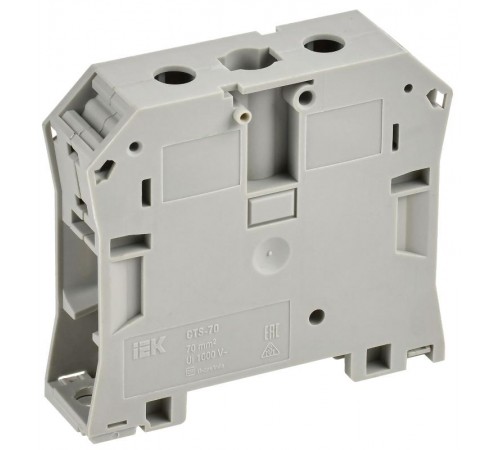 Колодка клеммная CTS 70мм2 серая  YCT10-00-K03-070  IEK