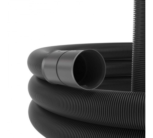Труба двустенная гибкая дренажная 110мм, SN6, перфорация 360 град., черный  140911A  DKC
