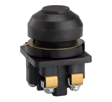 Выключатель кнопочный КЕ 081-У2-исп.2 ( черный)  222863  КЭАЗ