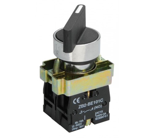 Переключатель LAY5-BJ33 3 положения "I-0-II" длин ручка   BSW70-BJ-3-K02  IEK