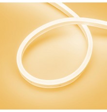 Светодиодная лента герметичная AURORA-PS-A120-16x8mm 24V Amber (10 W/m, IP65, 2835, 5m) (Arlight, Силикон)  036695  Arlight