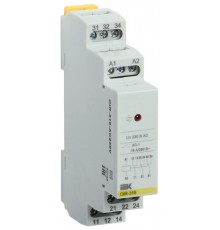 Промежут. реле.OIR 3 конт (16А). 230 В AC  OIR-316-AC230V  IEK