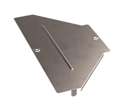 Крышка переходника симметричного Стандарт INOX (AISI 409) 500х200  PR16.6111  Промрукав