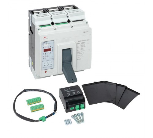 Выключатель автоматический AV POWER-5/3 1000А 70kA ETU4.0 AVERES  mccb-53-1000M-4.0-av  EKF