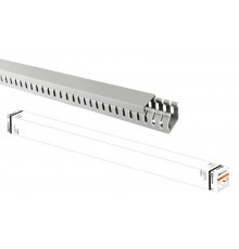 Кабель-канал перфорированный 25х25 перфорация 4/6мм (60 м)  SQ0410-0011  TDM