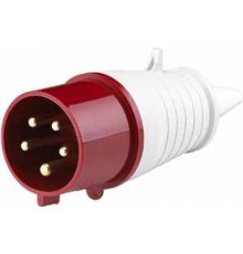 Вилка переносная 025 3Р+РЕ+N 32А 380В IP44 ВП-102   26006DEK  DEKraft