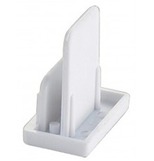 Заглушка торцевая для шинопровода белый UFB-Q121 C21 WHITE 1 POLYBAG  10570  Volpe