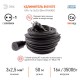 UPx-1e-3x2,5-50m-IP44(KG) Удлинитель силовой в бухте c/з 1 гн 50м КГ 3х2.5  Б0050866  ЭРА