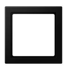 Рамка промежуточная для монтажа устройств 55х55; термопласт; черный матовый  LS961Z5SWM  Jung
