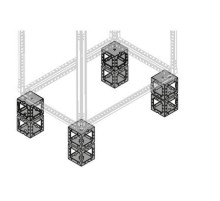 Угл.элемент цоколя сдвоен.H=200мм (8 шт)1STQ007207A0000  ABB